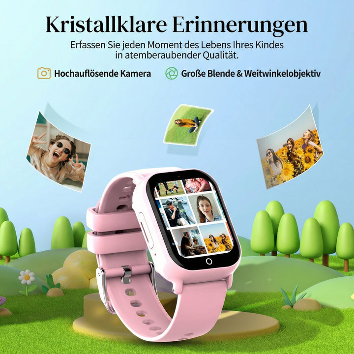 SicherLino LinoWatch – 4G GPS Kinderuhr mit SOS - Mondwerk